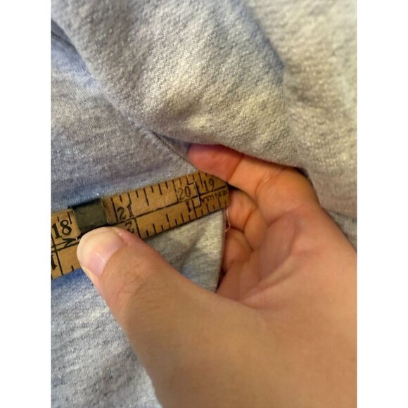 Looney Tunes Cartoon Central Perk Graphic Grey Hoodie - Size L (11-13) - Picture 8 of 8